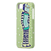 Sad Robot iPhone Case (Achterkant Links)