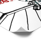 Sad Robot Poster (Hoek)