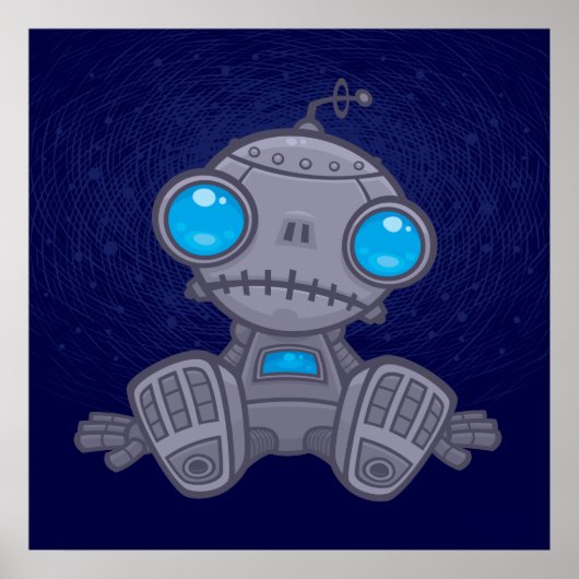 Sad Robot Poster (Voorkant)