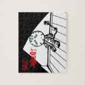 Sad Robot Puzzle Legpuzzel (Verticaal)