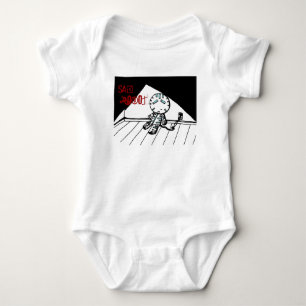 Sad Robot Shirten Romper