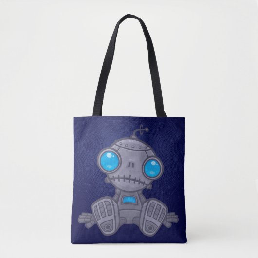 Sad Robot Tote Bag (Voorkant)