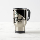 Sad Robot Travel Mug Reisbeker (Voorkant rechts)