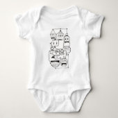 Sad Robots Romper (Voorkant)