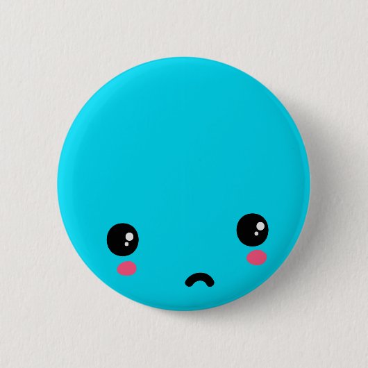 Sad Ronde Button 5,7 Cm (Voorkant)