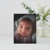 Sad Sad Baby Girl Briefkaart (Staand voorkant)