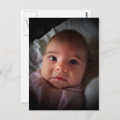 Sad Sad Baby Girl Briefkaart (Voorkant / Achterkant)