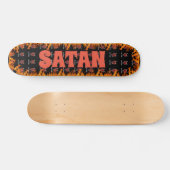 Sad Satan Persoonlijk Skateboard (Horizontaal)