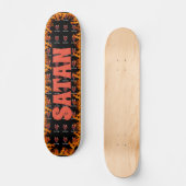 Sad Satan Persoonlijk Skateboard (Voorkant)