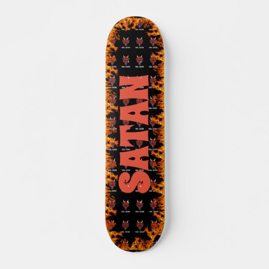 Sad Satan Persoonlijk Skateboard (Voorkant)
