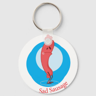 Sad Sausage Sleutelhanger
