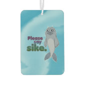 Sad Seal - Zeg alsjeblieft sike Luchtverfrisser (Achterkant)