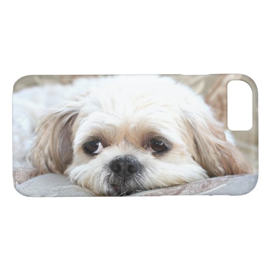 Sad Shih Tzu Case-Mate iPhone Case (Achterkant (Horizontaal))