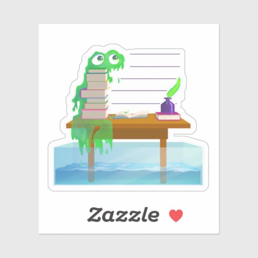 Sad Slime Planner Sticker Scrapbook (Vel)