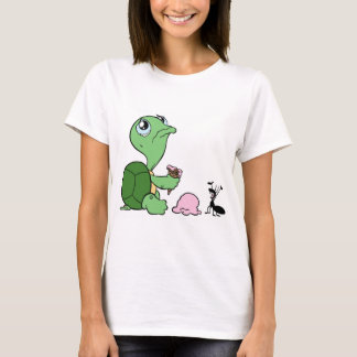 Sad Turtle Happy Ant T-shirt