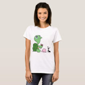 Sad Turtle Happy Ant T-shirt (Voorkant volledig)