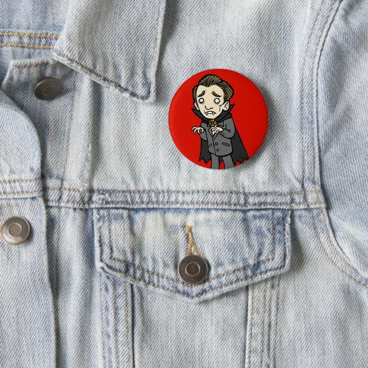 Sad Vampire Ronde Button 5,7 Cm (In situ)