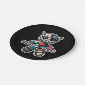 Sad VOODOO Doll Beer UNLUCKY in LOVE Papieren Bordje (Gekanteld)