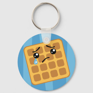 Sad Waffle Sleutelhanger
