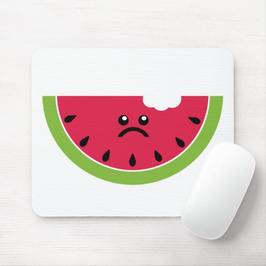 Sad Watermelon Mousepad Muismat (Met muis)