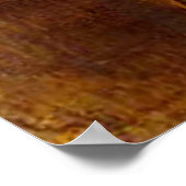 Sad Young Man in een trein Poster (Hoek)