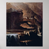 Sadak in Search of the Waters door John Martin Poster (Voorkant)