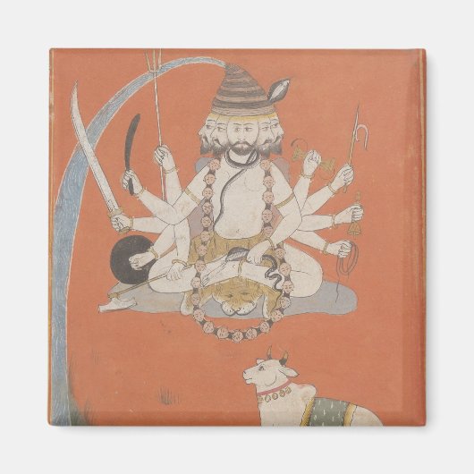 Sadashiva, Rajasthan Magneet (Voorkant)