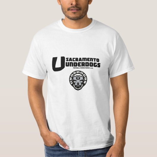 Sadcramento Underdogs Tshirt (Voorkant)