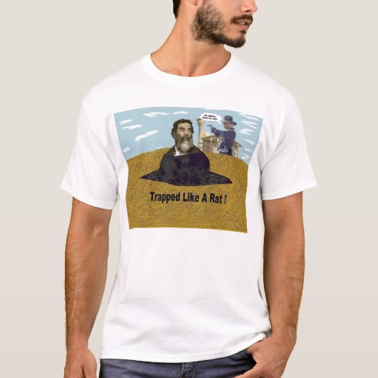 Saddam Capture  T-shirt (Voorkant)