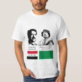Saddam en Gaddafi T-shirt (Voorkant)