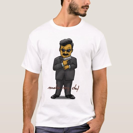 Saddam Hoessein maakt mijn hemd T-shirt (Voorkant)