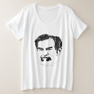 Saddam Hussein Grote Maat T-shirt
