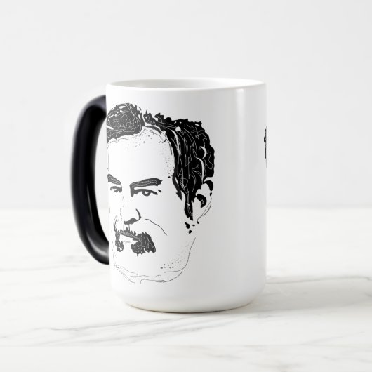 Saddam Hussein Magische Mok (Voorkant links)