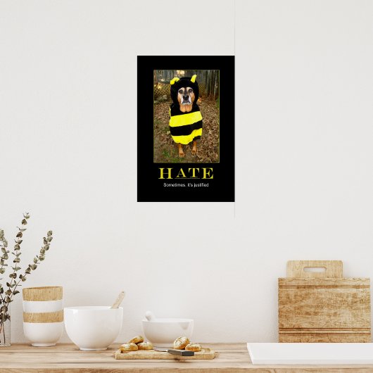 Saddest Bee Motivational Poster (Keuken)