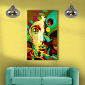 Saddheid Canvas Afdruk