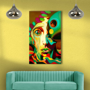 Saddheid Canvas Afdruk