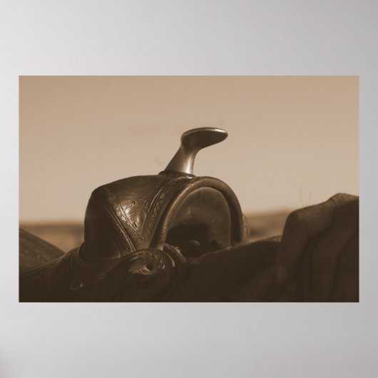Saddle Horn Poster (Voorkant)