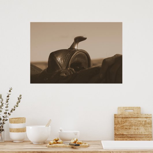 Saddle Horn Poster (Keuken)