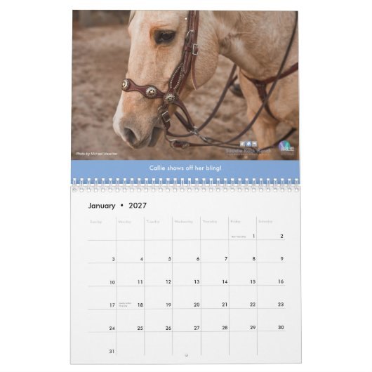 Saddle Rock Ranch 2013 Agenda Kalender (Jan 2027)
