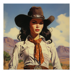 Saddle-Styled Love Stories: Wild West fluistert Perfect Poster