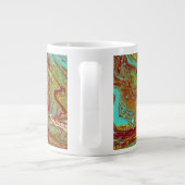 Saddle Up 3 gratis vorm psychedelische Drink Cup Grote Koffiekop (Achterkant)