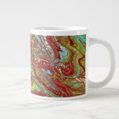 Saddle Up 3 gratis vorm psychedelische Drink Cup Grote Koffiekop (Rechts)