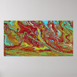 Saddle Up 3 gratis vorm psychedelische Poster Prin