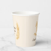 "Saddle Up" Boho Western Baby shower Papieren Bekers (Rechts)