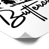 Saddle Up Buttercup Cowboy Cowgirl Southern Wester Poster (Hoek)