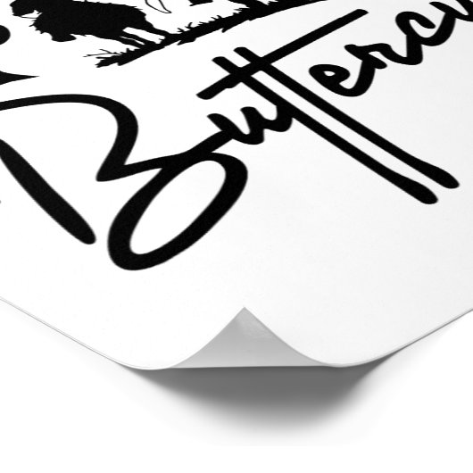 Saddle Up Buttercup Cowboy Cowgirl Southern Wester Poster (Hoek)