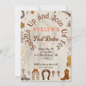 Saddle Up Country Western Verjaardag Kaart (Voorkant)