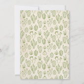 Saddle Up for a Rodeo – Western Party Invitation Kaart (Achterkant)