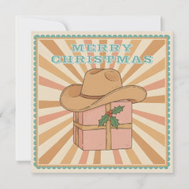 Saddle Up for Christmas Feestdagenkaart