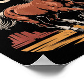 Saddle Up For Success Western Motivation  Poster (Hoek)